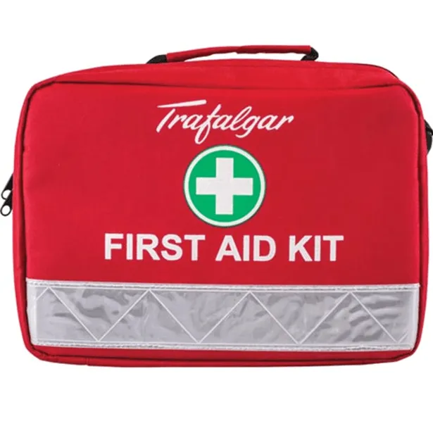 Trafalgar First Aid Kit Soft Case Pack Portable WP1 Compliant