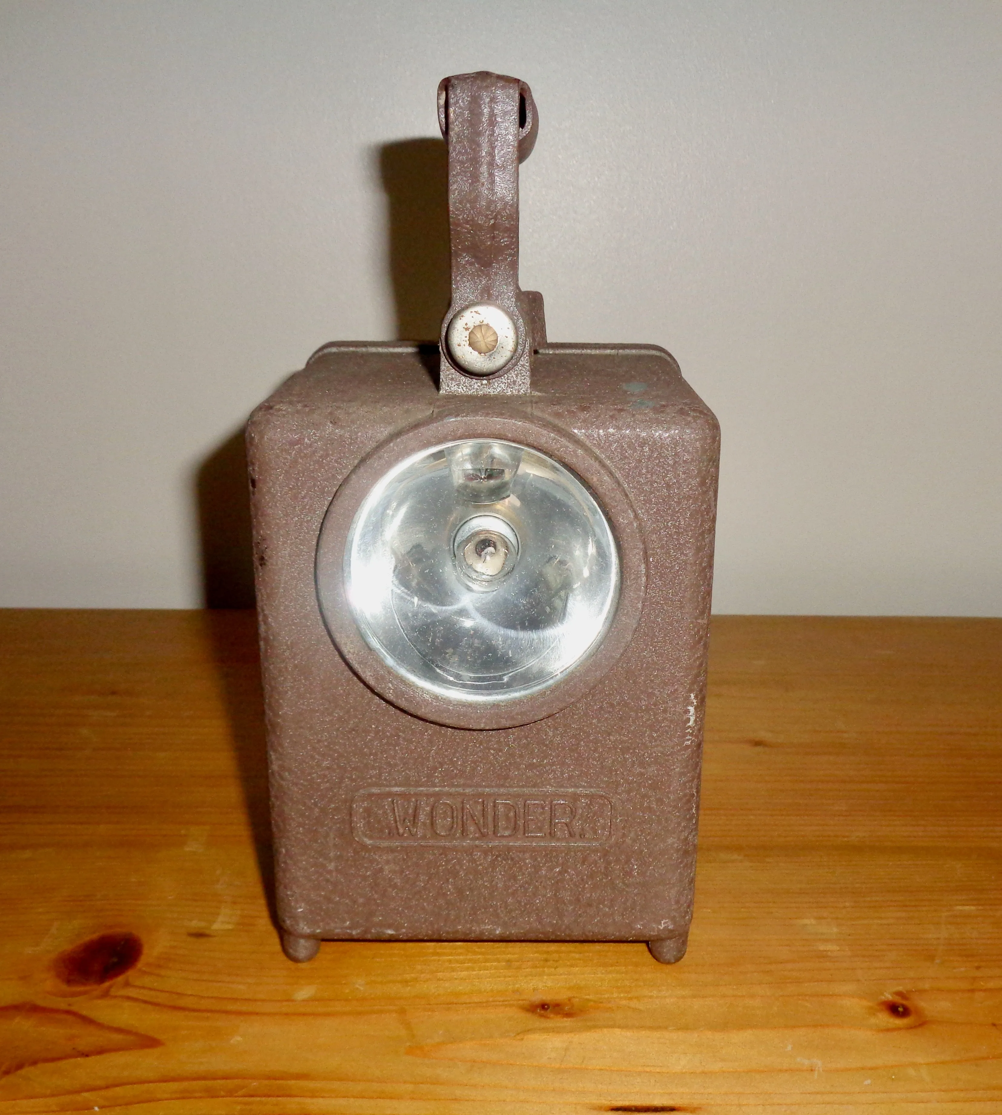 Vintage Wonder Agral SNCF French Railway Signalling Industrial Lantern