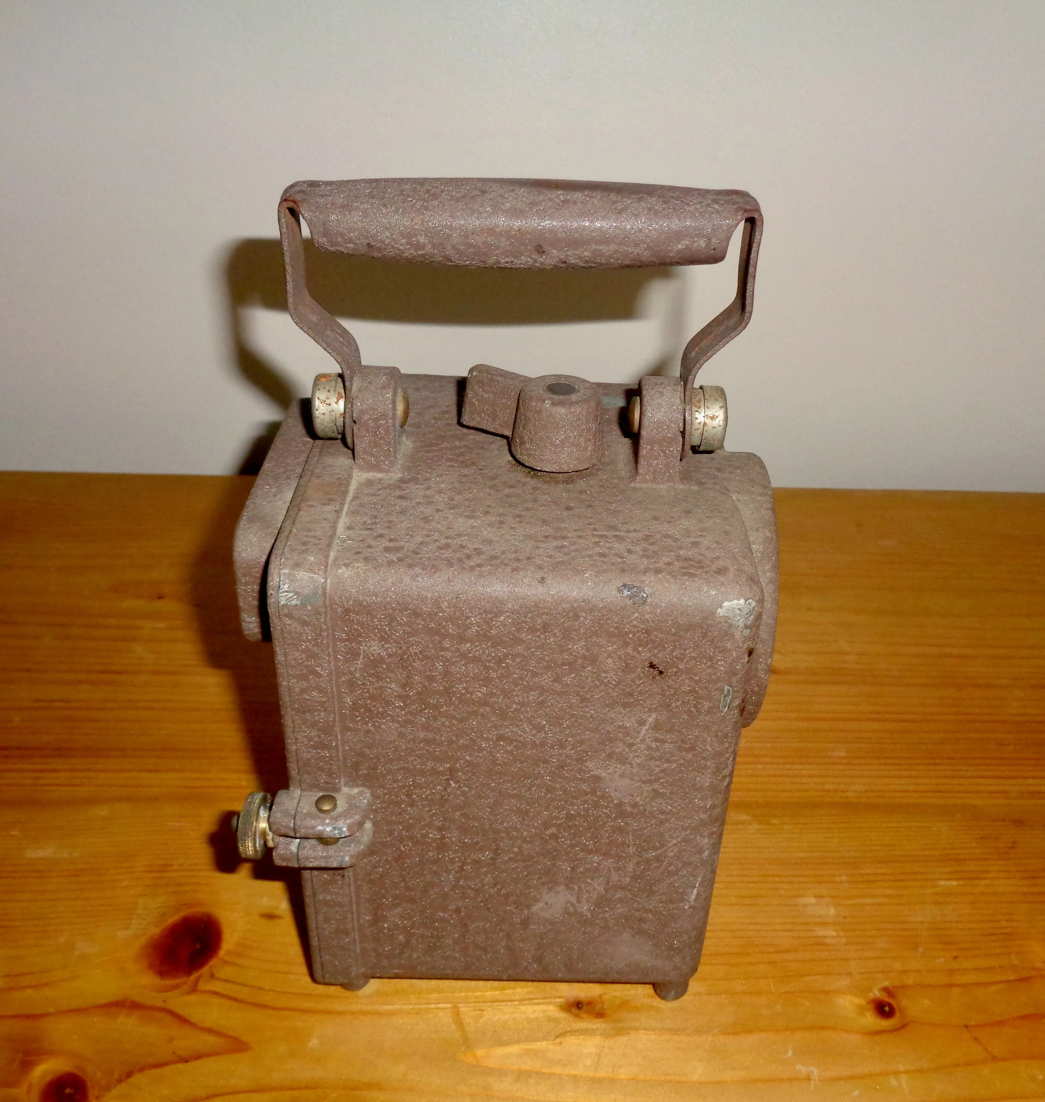 Vintage Wonder Agral SNCF French Railway Signalling Industrial Lantern