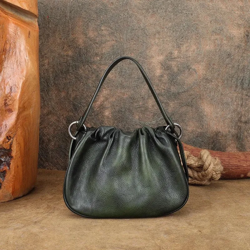 Womens Small Brown Crossbody Purse Women Leather Handbag