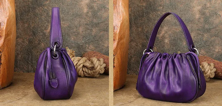 Womens Small Brown Crossbody Purse Women Leather Handbag