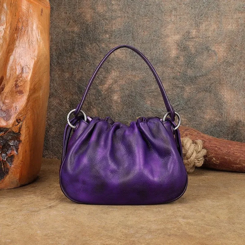 Womens Small Brown Crossbody Purse Women Leather Handbag