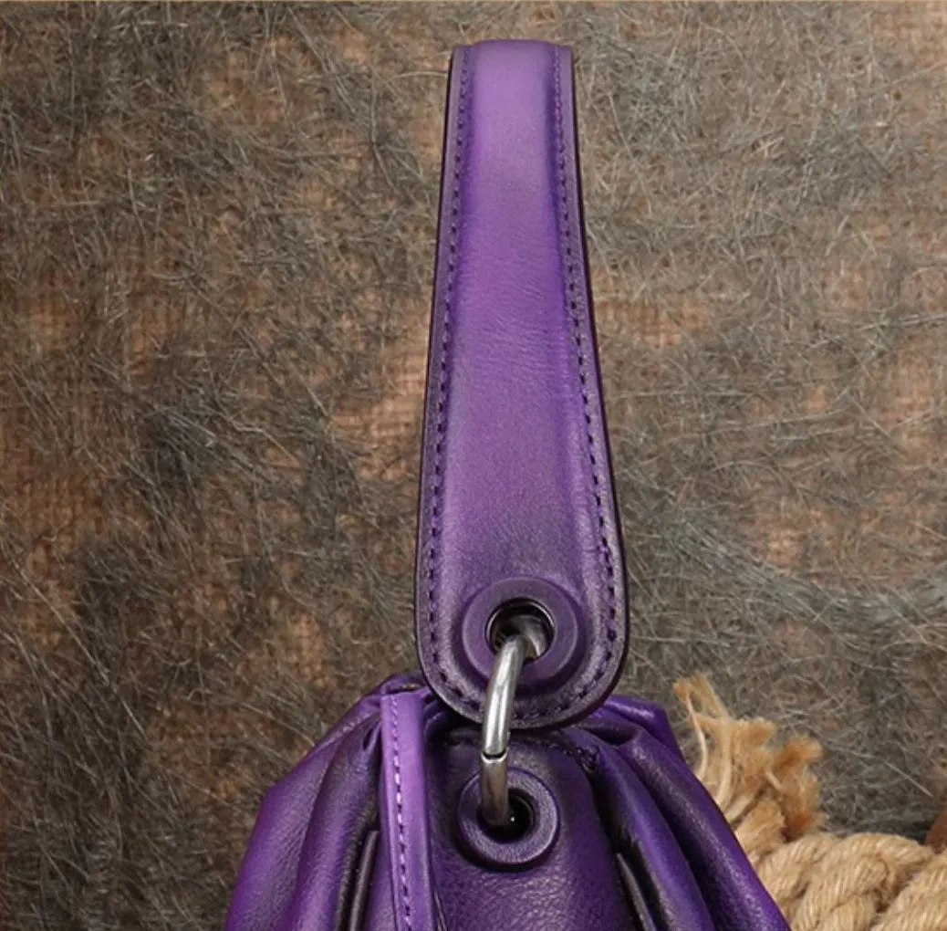 Womens Small Brown Crossbody Purse Women Leather Handbag