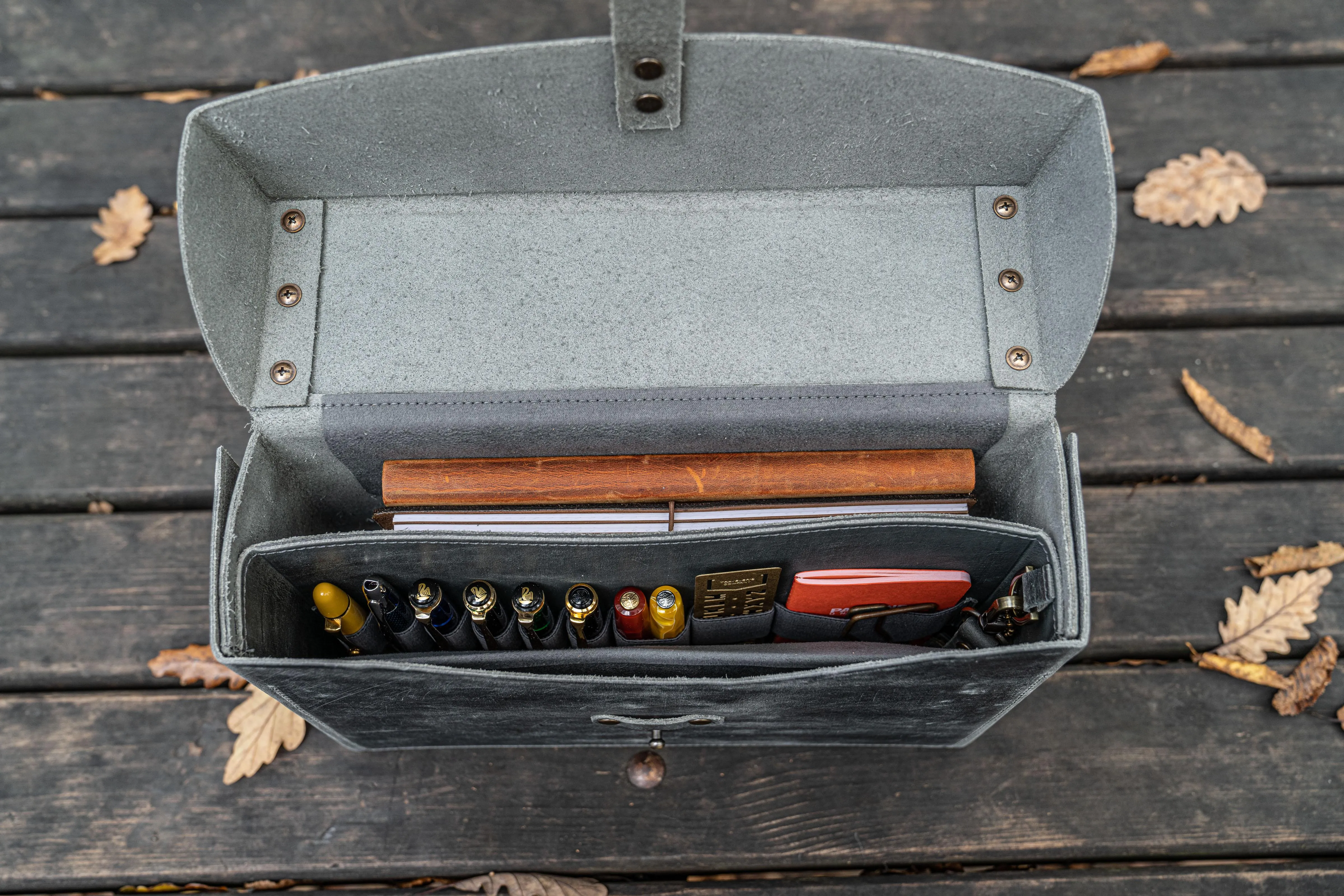 Writer's Medic Bag - Crazy Horse Smoky