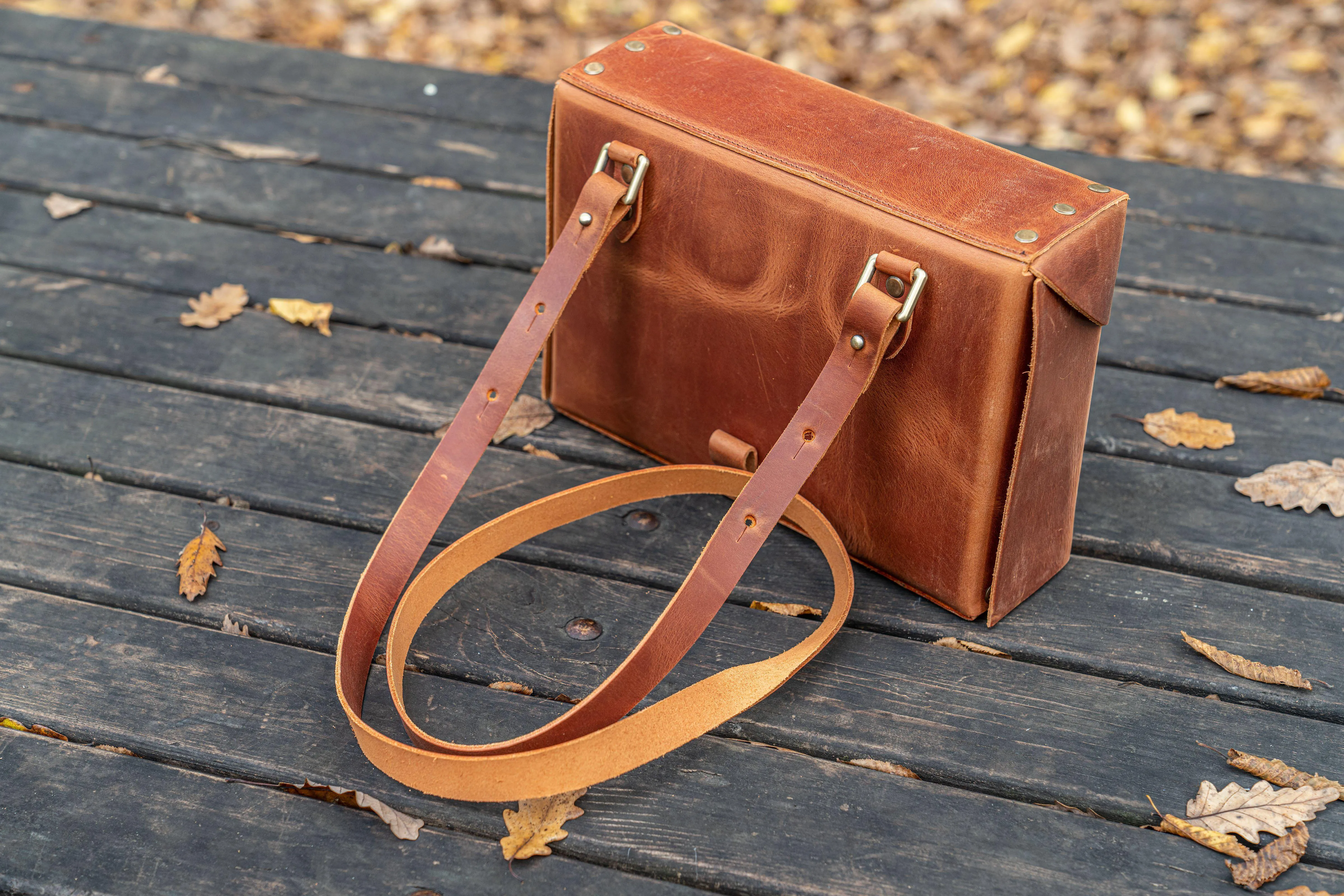 Writer's Medic Bag - Crazy Horse Tan