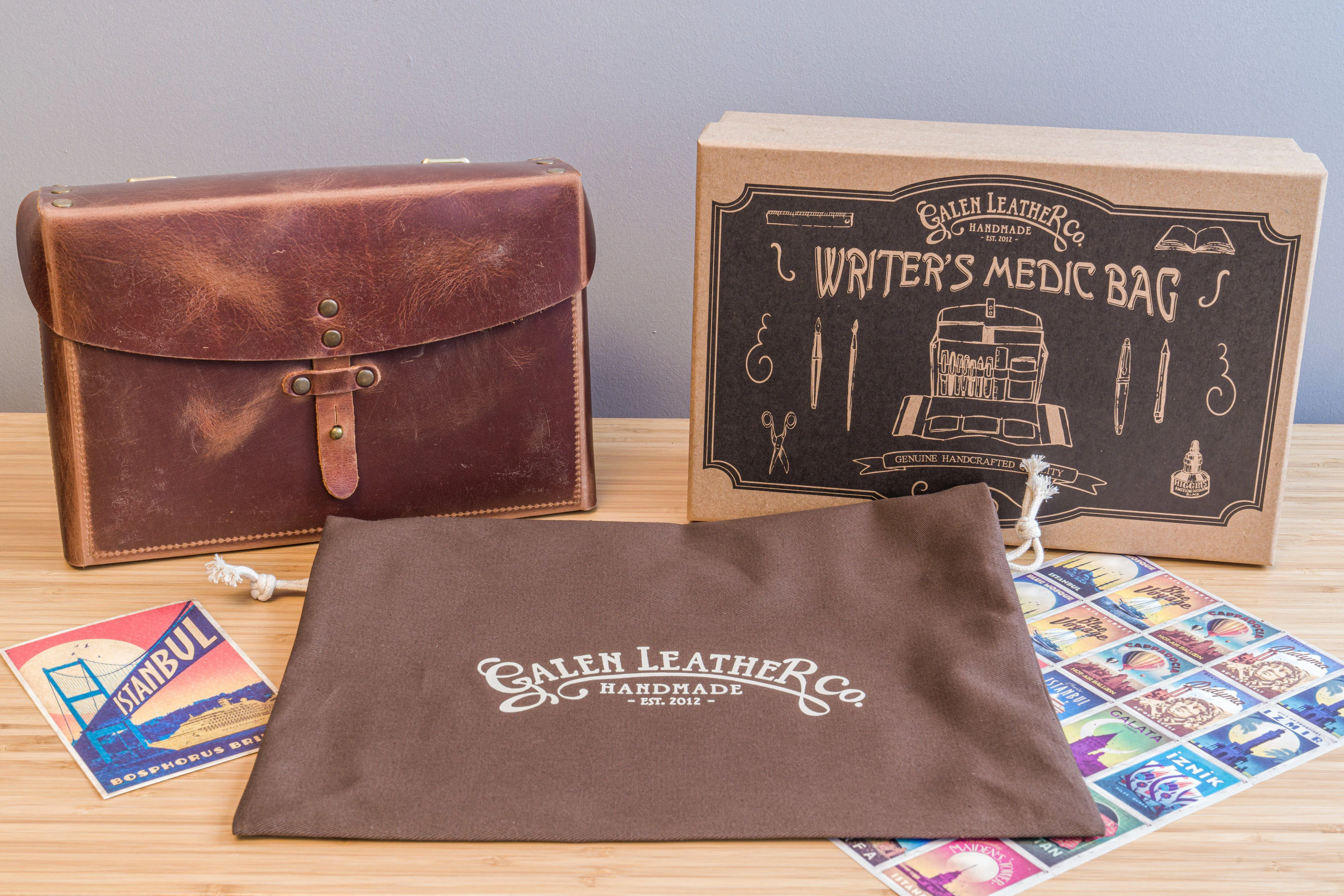 Writer's Medic Bag - Crazy Horse Tan