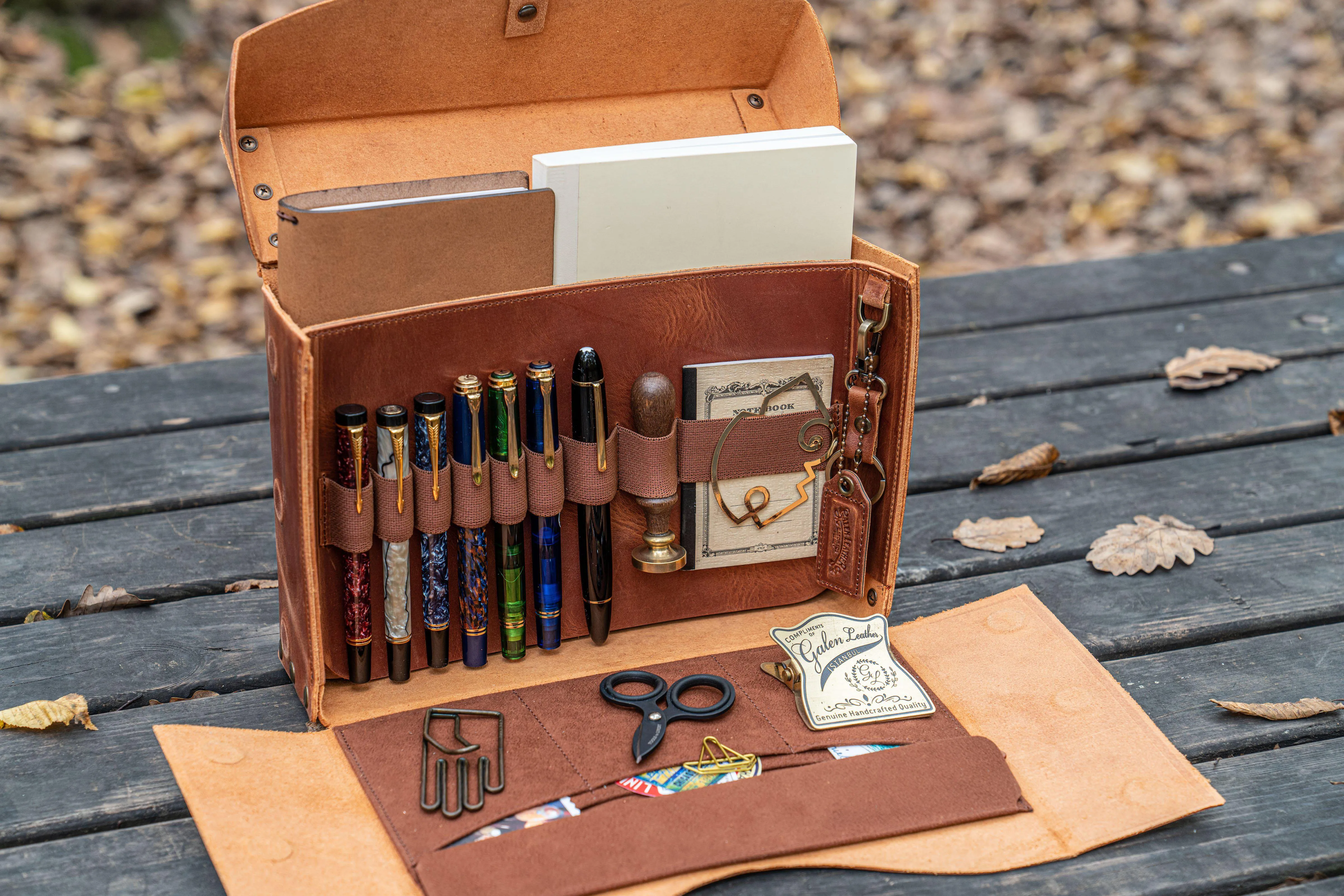 Writer's Medic Bag - Crazy Horse Tan