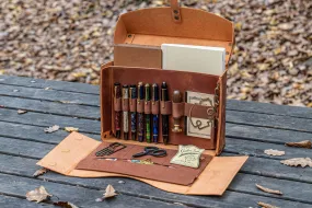 Writer's Medic Bag - Crazy Horse Tan