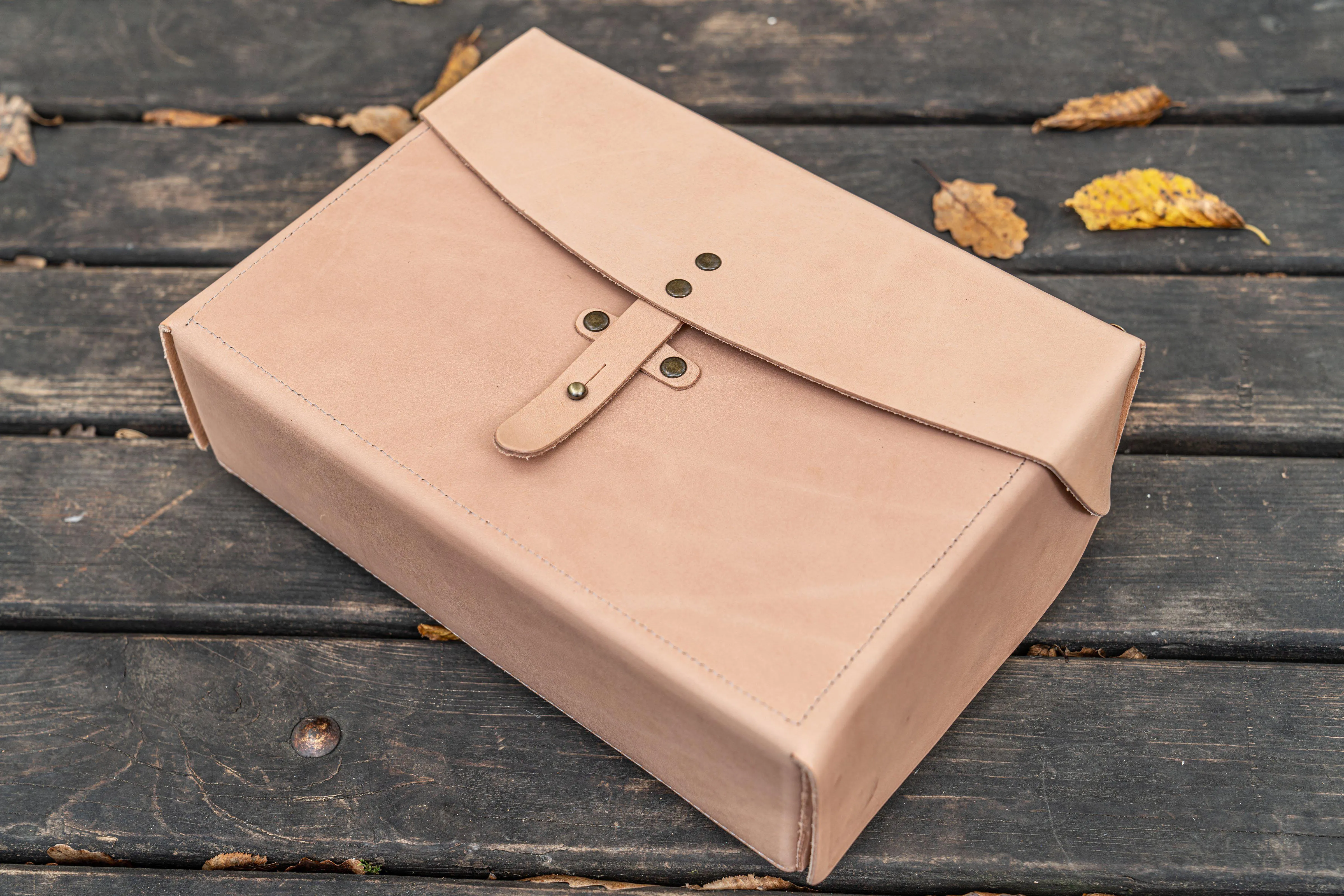 Writer's Medic Bag - Undyed Leather