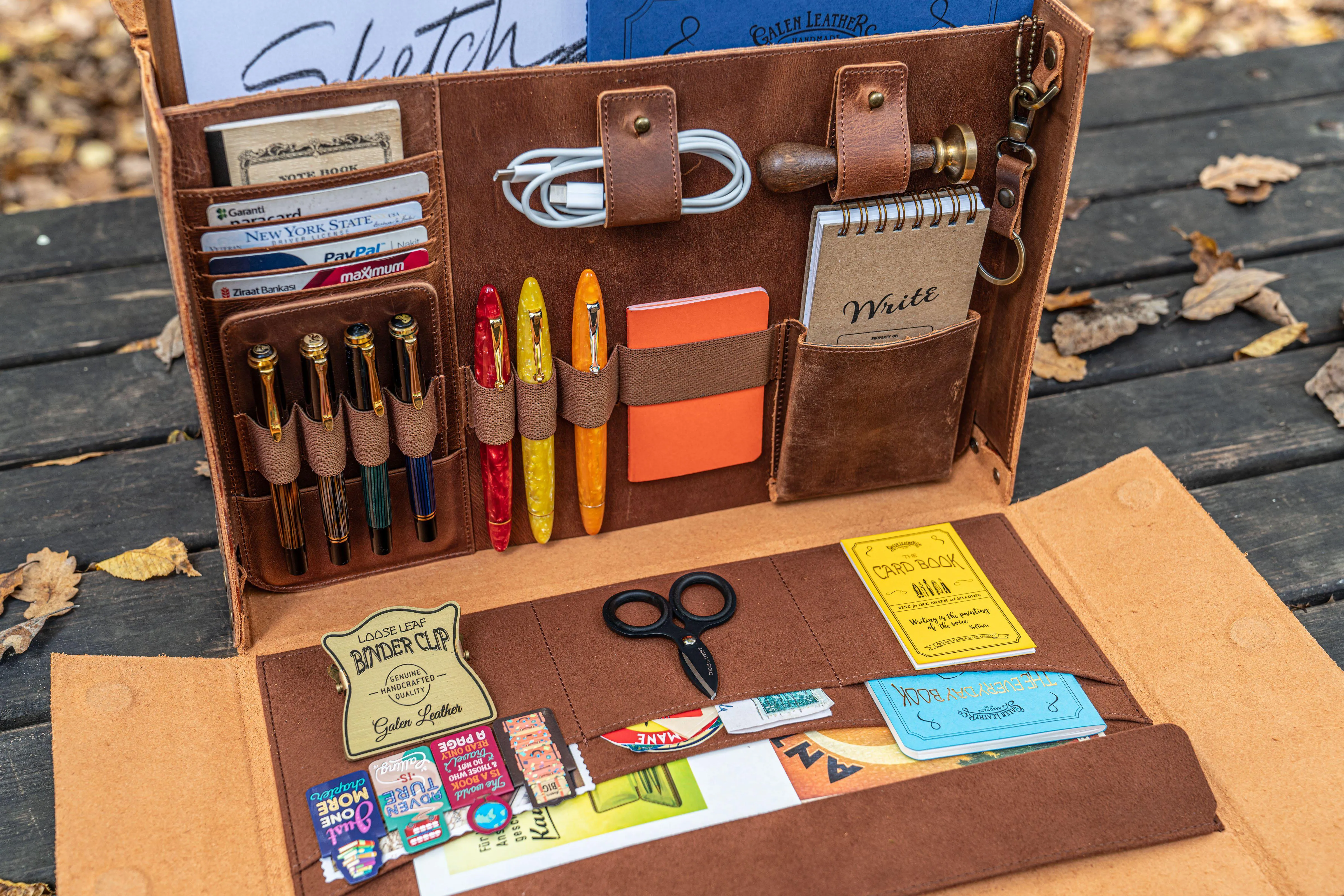 Writer's Medic Bag XLarge - Crazy Horse Tan