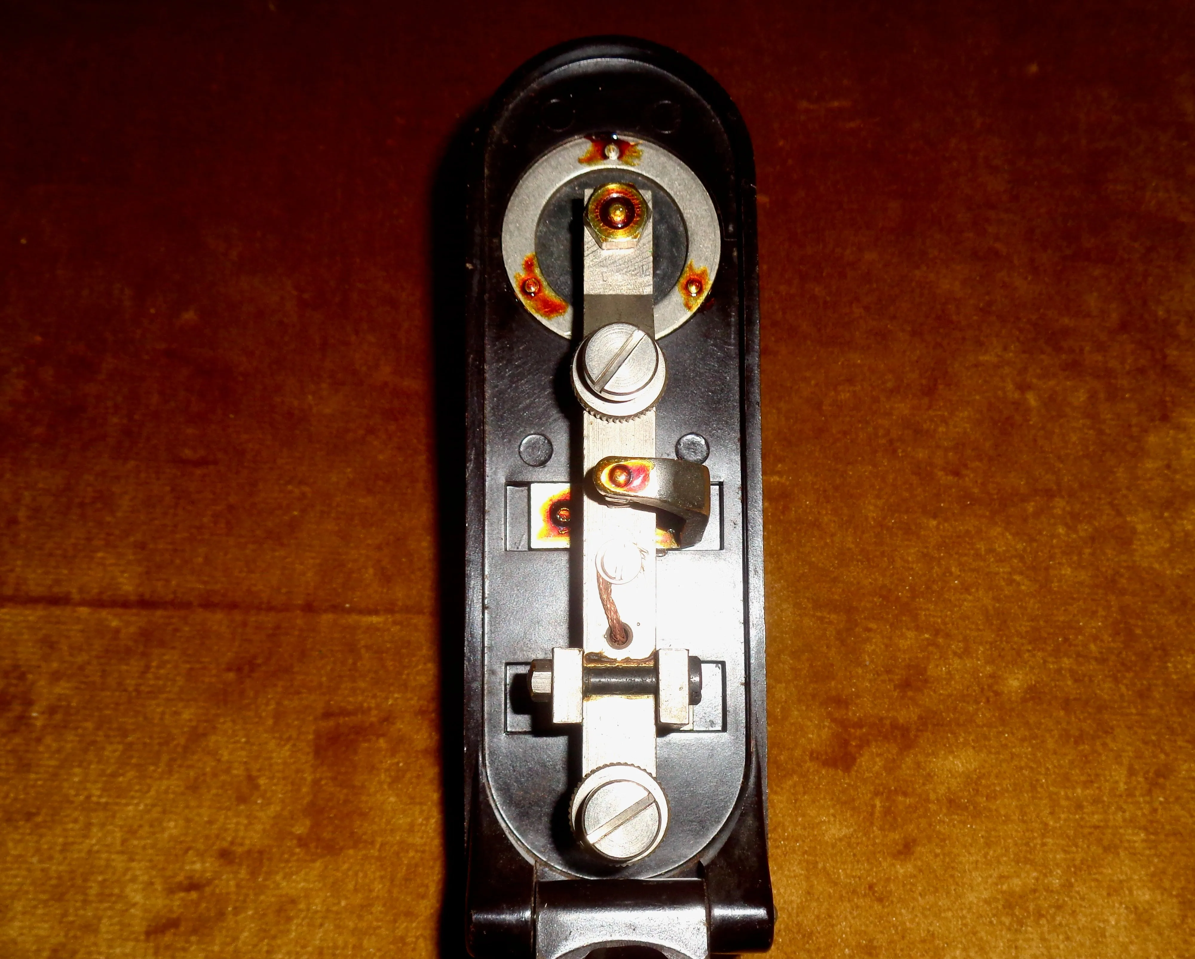 WW2 10F/7741 Type F Bathtub Military Morse Key